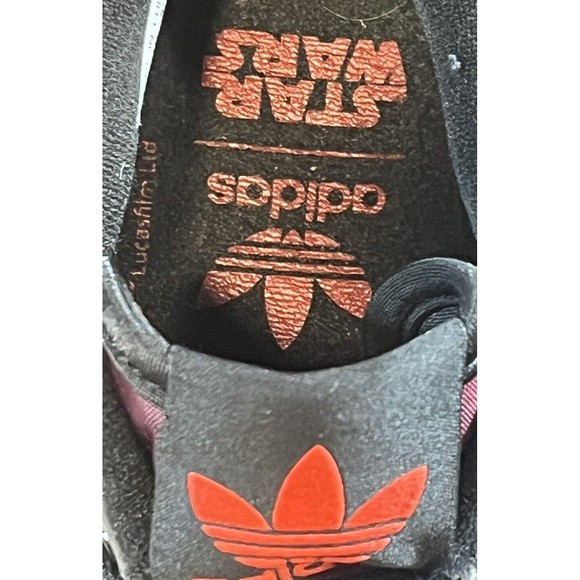 Adidas Rivalry Low x Star Wars Men's Shoes Sz 8 FV8036 Black Red - Picture 5 of 8